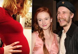 Herečka Marie Doležalová je těhotná! Radostnou zprávu tajila 5 měsíců.