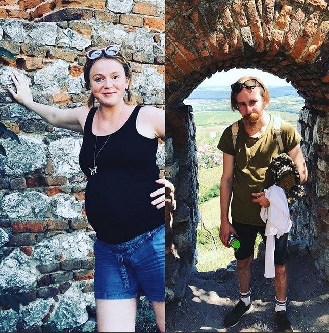 Marie Doležalová a Marek Zelinka si vyšlápli na Dívčí hrad