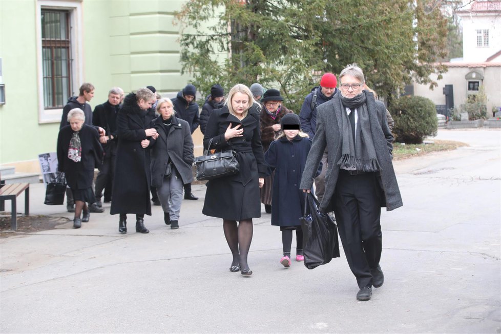 Poslední rozloučení s Marií Kyselkovou, princeznou Ladou z pohádky Princezna se zlatou hvězdou na čele