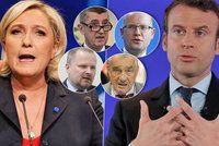 Čeští politici o prezidentské bitvě: Macron má víc fandů než Le Penová