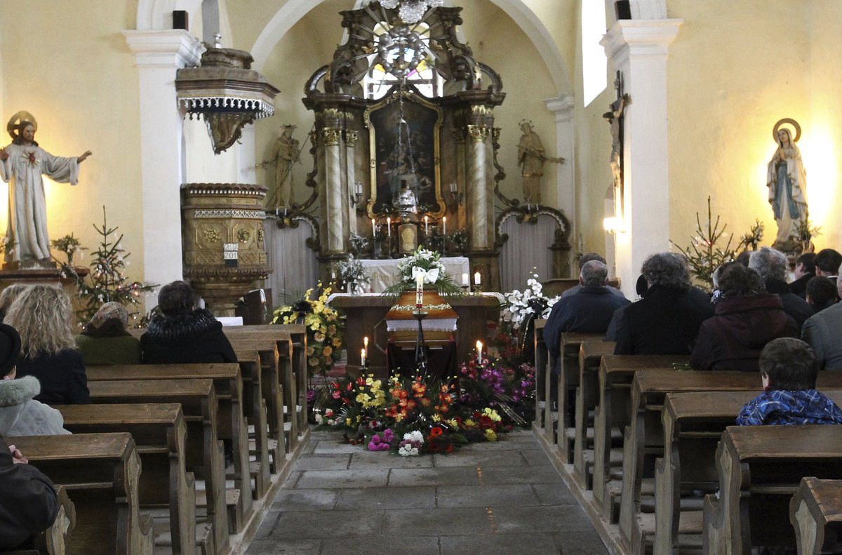 Pohřeb Marie Pilátové
