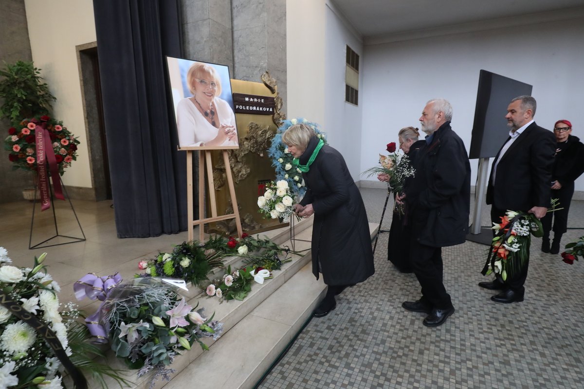 Pohřeb Marie Poledňákové - Eliška Balzerová