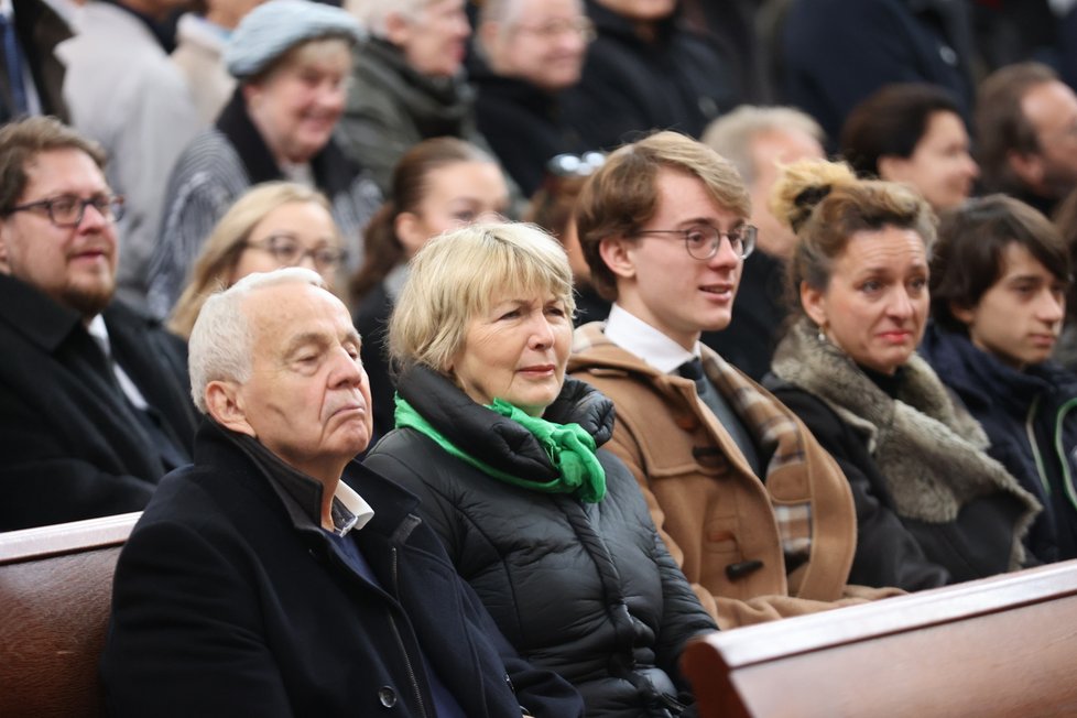 Pohřeb režisérky Marie Poledňákové - Eliška Balzerová