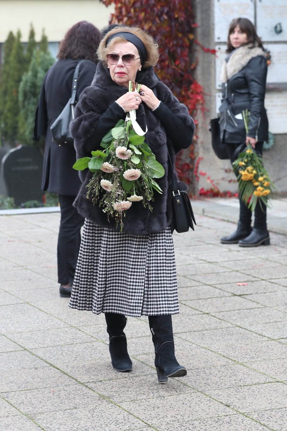 Pohřeb režisérky Marie Poledňákové