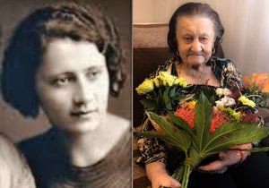 Marie Schwarzová z Brna oslavila 109. narozeniny.