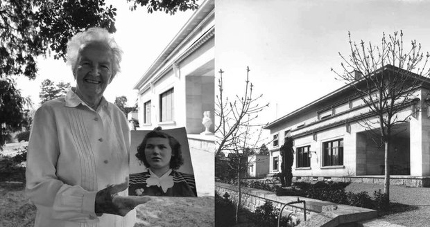 Jubilantka Marie Straková (100) vzpomíná na léta strávená ve vile Stiassni.