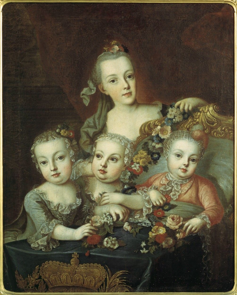 Marie Terezie s dětmi