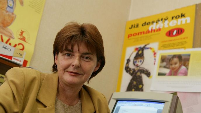 Marie Vodičková, předsedkyně Fondu ohrožených dětí