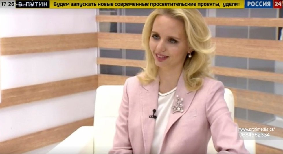 Dcera ruského prezidenta Vladimira Putina, Marie Voroncovová
