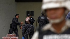 Mexické úřady zadržely 41,6 tuny marihuany.