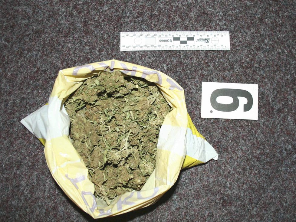 Kilogram usušené marihuany prodával šéf skupiny za 60 tisíc korun.