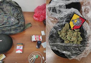 Policisté u hlavního nádraží v Praze zadrželi muže, který měl u sebe 27 gramů marihuany.
