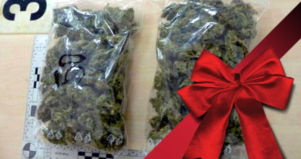 Němce chytili s marihuanou z Česka. Měl to být vánoční dárek, ale moc zapáchal.