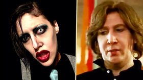 Marilyn Manson se objevil v seriálu bez make upu. Poznali byste ho?