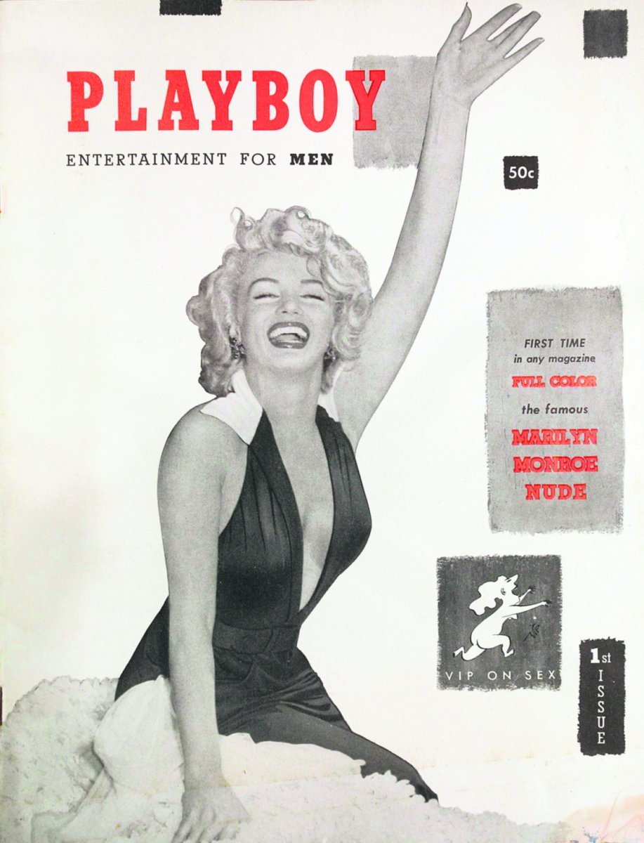 Marilyn Monroe na obálce Playboye