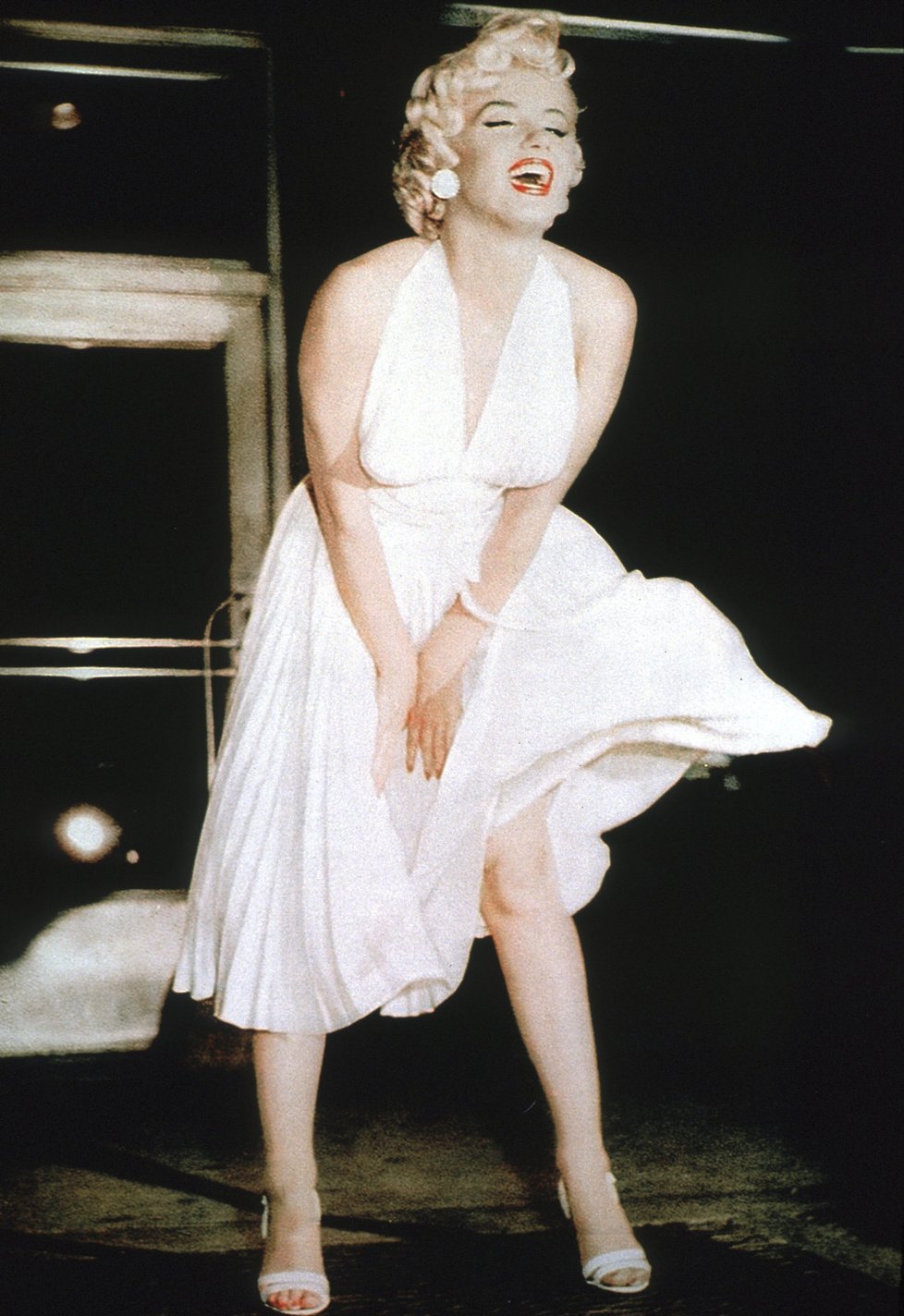 1955 - Marilyn Monroe a její slavný moment ve filmu Slaměný vdovec.