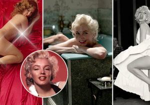 Které slavné krásky si zahrály Marilyn?