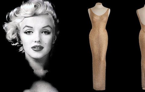 Slavné šaty Marilyn Monroe se prodaly za 4,8 milionu USD