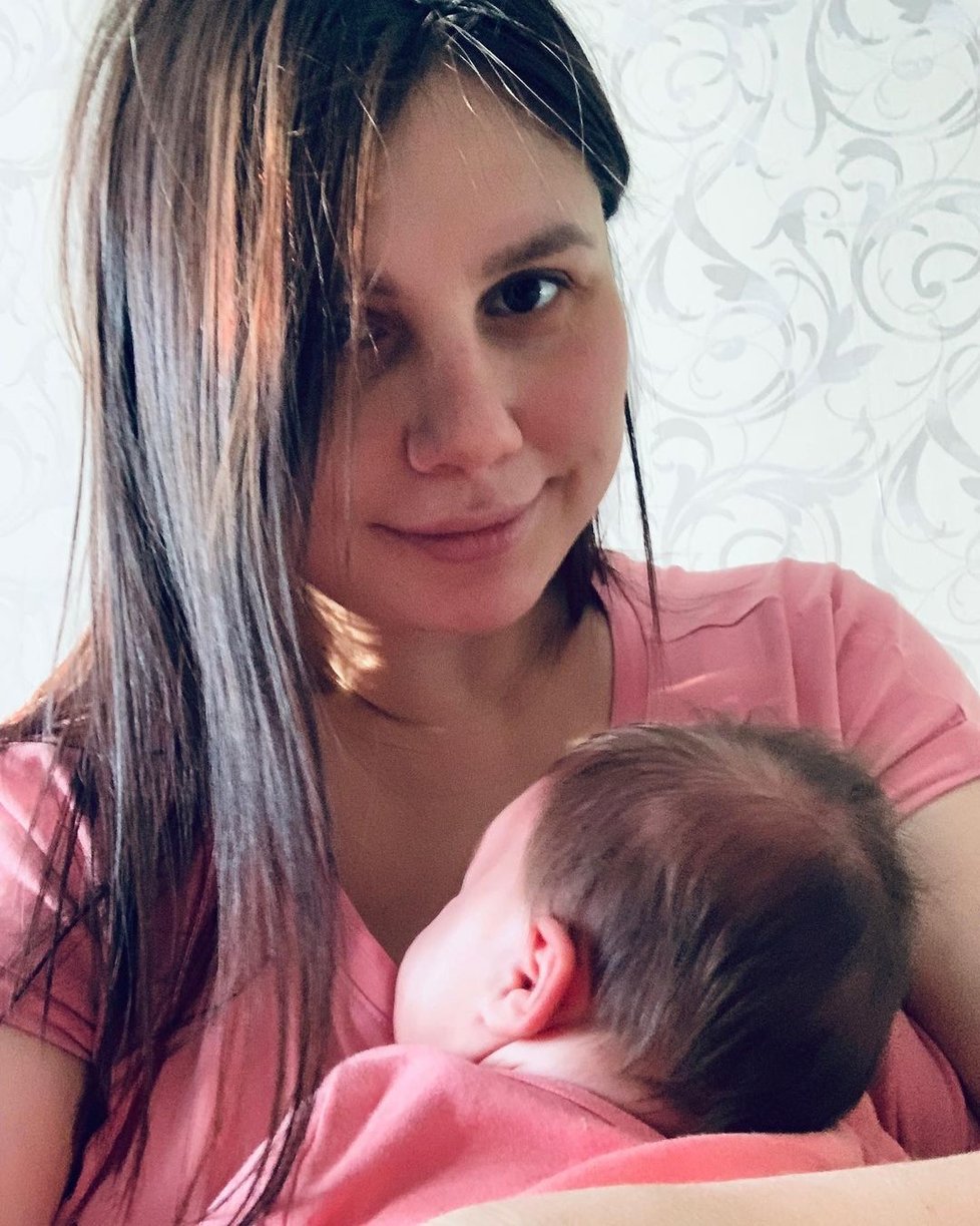 Marina Balmasheva s dcerkou.