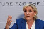 Marine Le Pen v Praze