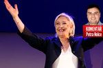 Francouzská prezidentská kandidátka Marine Le Penová postoupila do 2. kola volby.