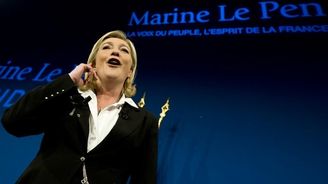 Le Penová: Zvolení Trumpa zvyšuje šanci, abych byla prezidentkou Francie