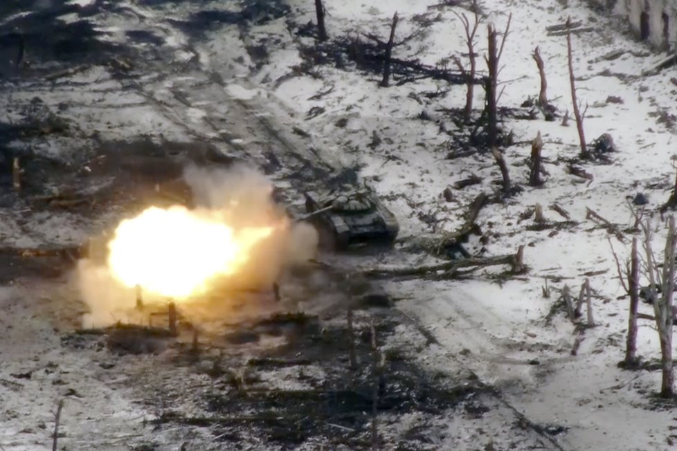 Totální zkáza v ukrajinské Marjince: Podepsaly se pod ní i termobarické rakety Rusů.