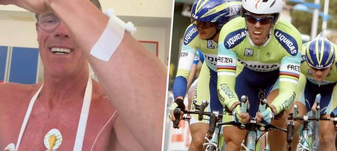 Mario Cipollini poslal pozdrav ze špitálu, kde podstoupil operaci srdce.