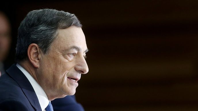 Šéf ECB Mario Draghi