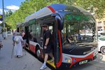 První dva trolejbusy s označením Mario, které poskládali dělníci a technici ve vozovně brněnského dopravního podniku v Komíně, vyjely do ulic Brna.