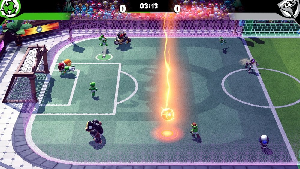 Hra Mario Strikers: Battle League chce bavit