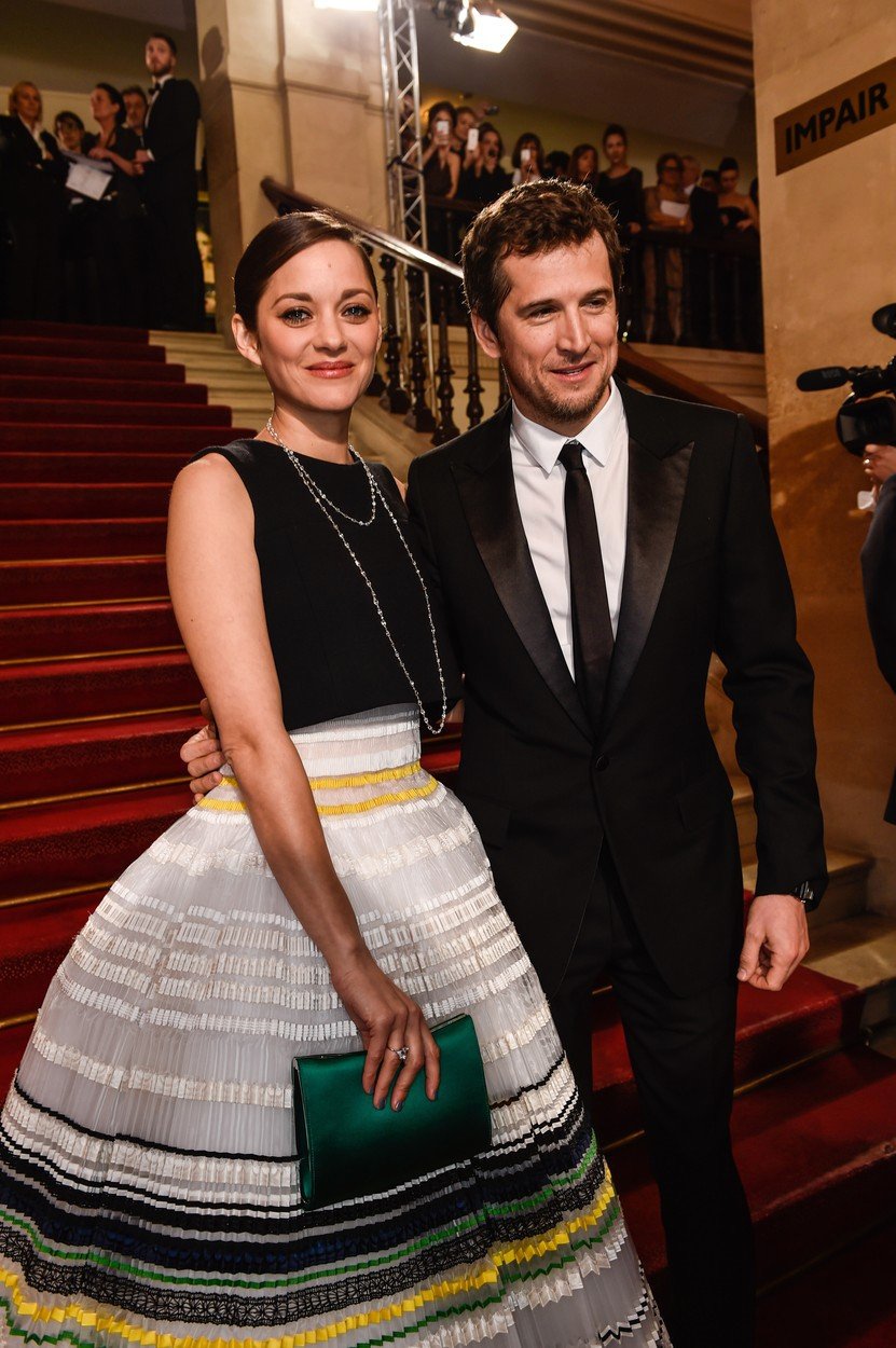 Marion Cotillard  s partnerem Guillaumem Canetem