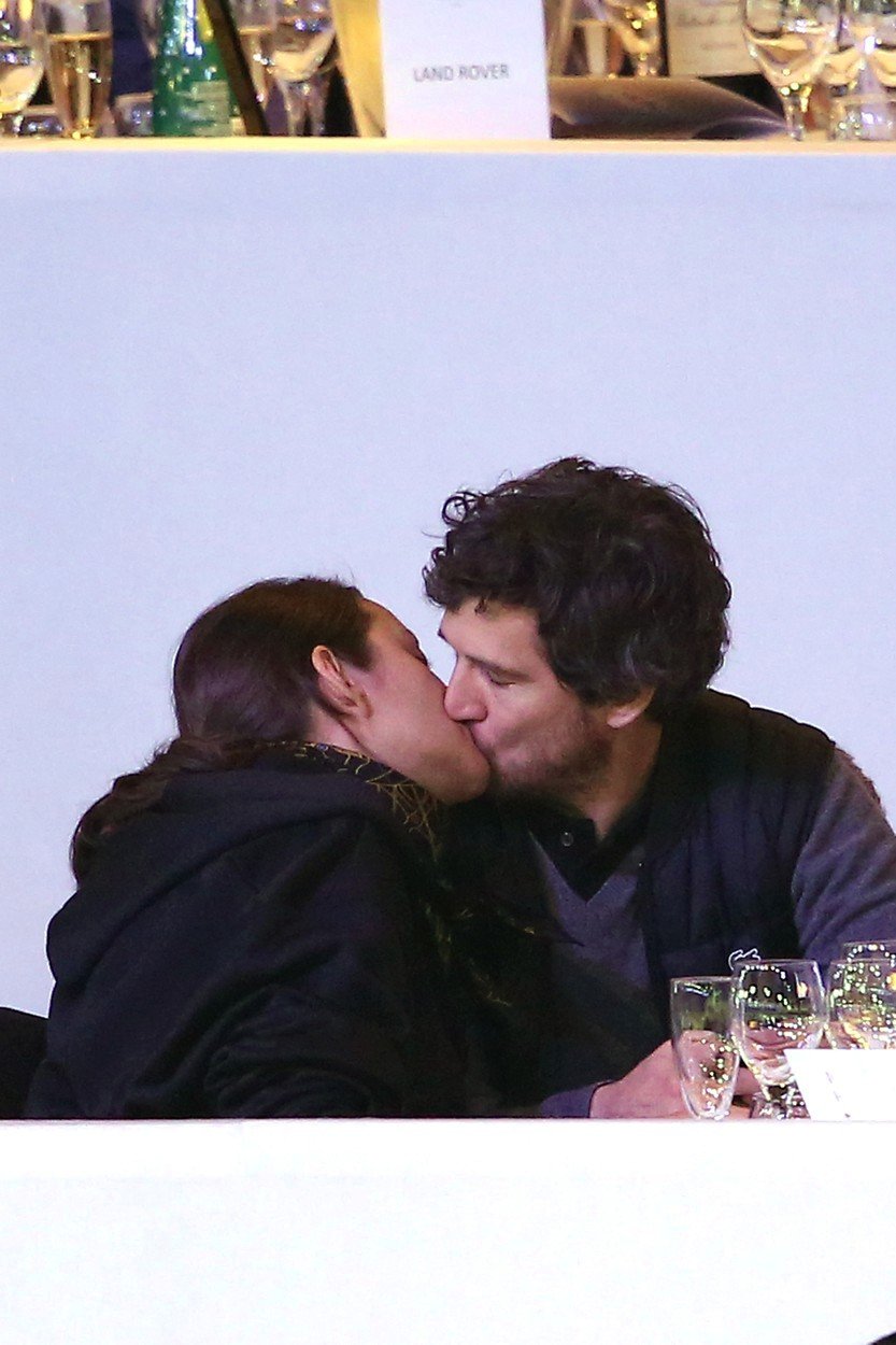 Marion Cotillard  s partnerem Guillaumem Canetem