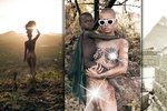 Belgická modelka Marisa Papen žila týden s etiopským kmenem Surma.