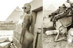 Belgická modelka Marisa Papen skončila v kriminále, za nahé fotky u egyptských památek.