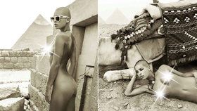 Modelka (25) skončila v egytské base: Fotila se nahá u pyramid