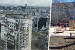 Válkou zdevastovaný Mariupol: Hroby se objevují už i na dětských hřištích