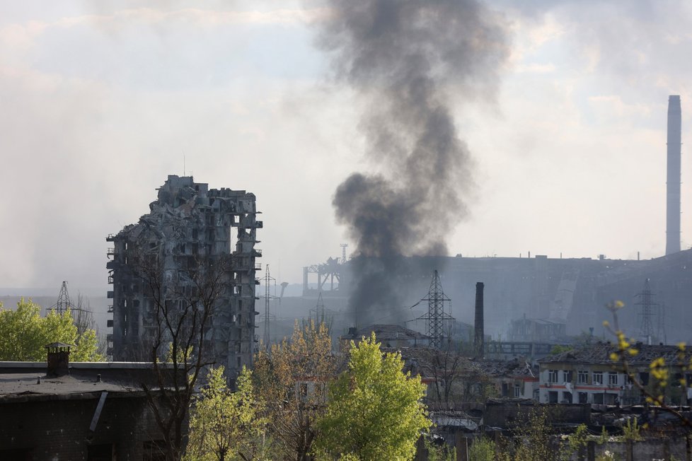 Rozbombardovaný Mariupol (5.5.2022)