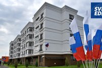 Rusy okupovaný Mariupol jako Potěmkinova vesnice: Vše na oko a šlendrián, kritizují místní novou výstavbu