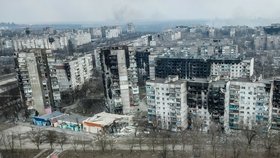 Zdevastovaný Mariupol (18.3.2022)