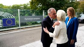 Kanadský premiér Mark Carney na návštěvě Štrasburku na půdě EU (16. a 17. září 2026)