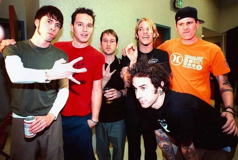 Blink-182 a Foo Fighters.