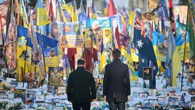 Šéf NATO Mark Rutte v Kyjevě (únor 2026)