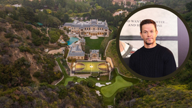 Herec Mark Wahlberg prodal ohromné sídlo s 20 koupelnami, tenisovým kurtem i vinným sklípkem za víc než miliardu!