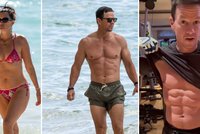 Mark Wahlberg (52), nebo Valcha-berg? Herec ukázal parádní tělo