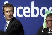 Z šéfa Facebooku je obří boháč. Zuckerberg šlape na paty Gatesovi a Bezosovi