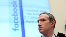 Šéf sociální sítě Facebook Mark Zuckerberg