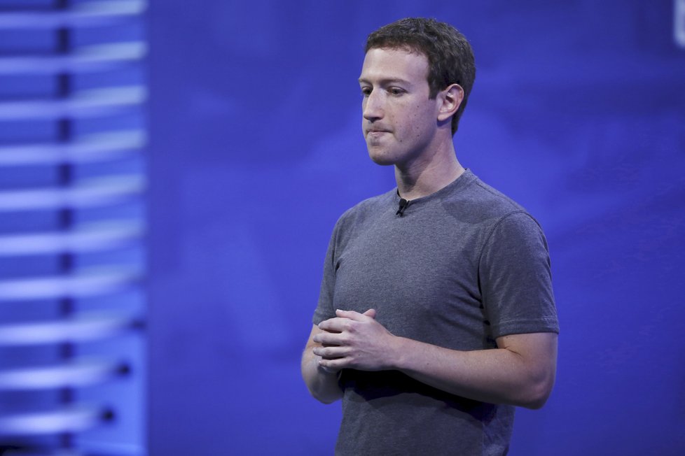 Šéf sociální sítě facebook Mark Zuckerberg