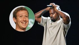 Zuckerbergu, dej mi 24 miliard! Kanye West prosí na Twitteru šéfa Facebooku o peníze