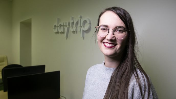 Markéta Bláhová v Daytripu působí jako provozní ředitelka. Startup zároveň spoluzaložila.